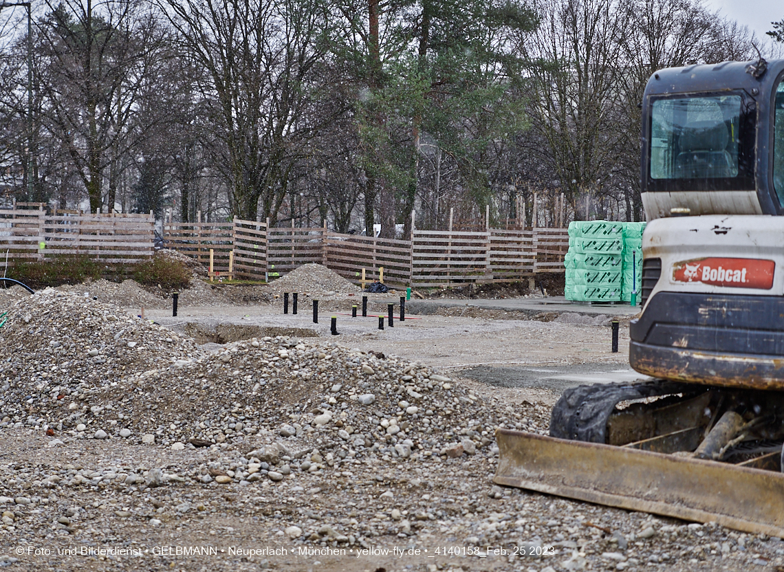 25.02.2023 -  Baustelle Haus für Kinder in Neupelach Quiddestraße 3